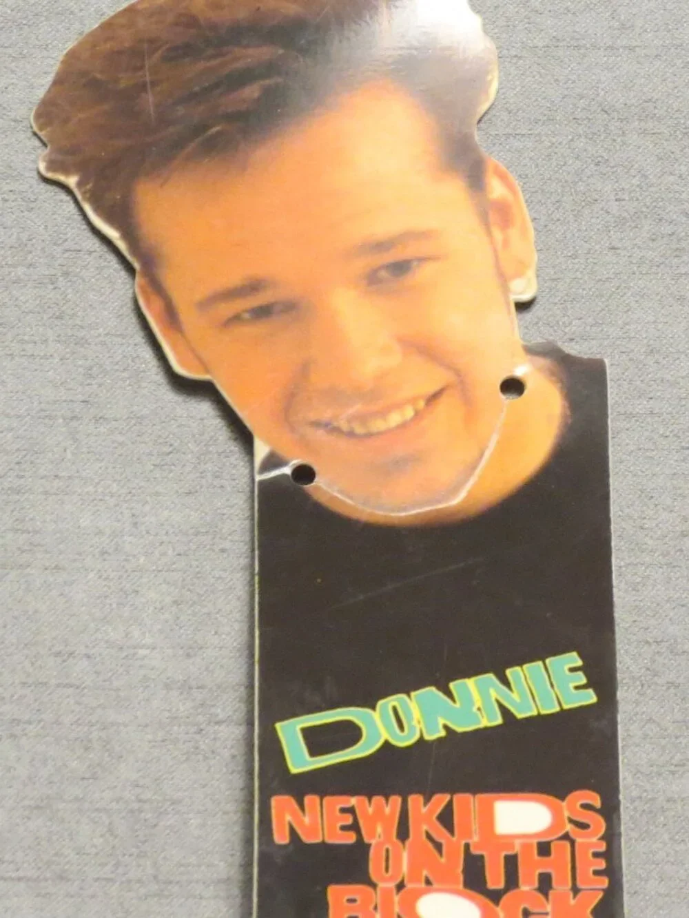 Vintage New Kids on the Block Donnie Bookmark